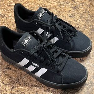 Adidas Men's Black And White Ortholite Shoes Sz 9 Mens